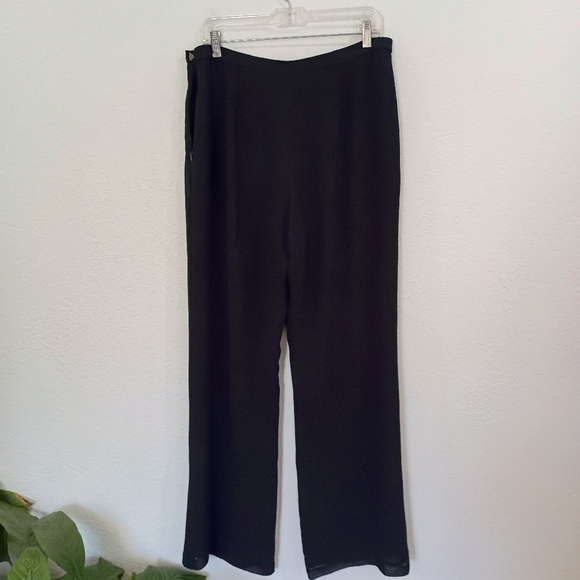 Cynthia Howie Maggy Boutique Navy Wide Leg Pants - Picture 6 of 7